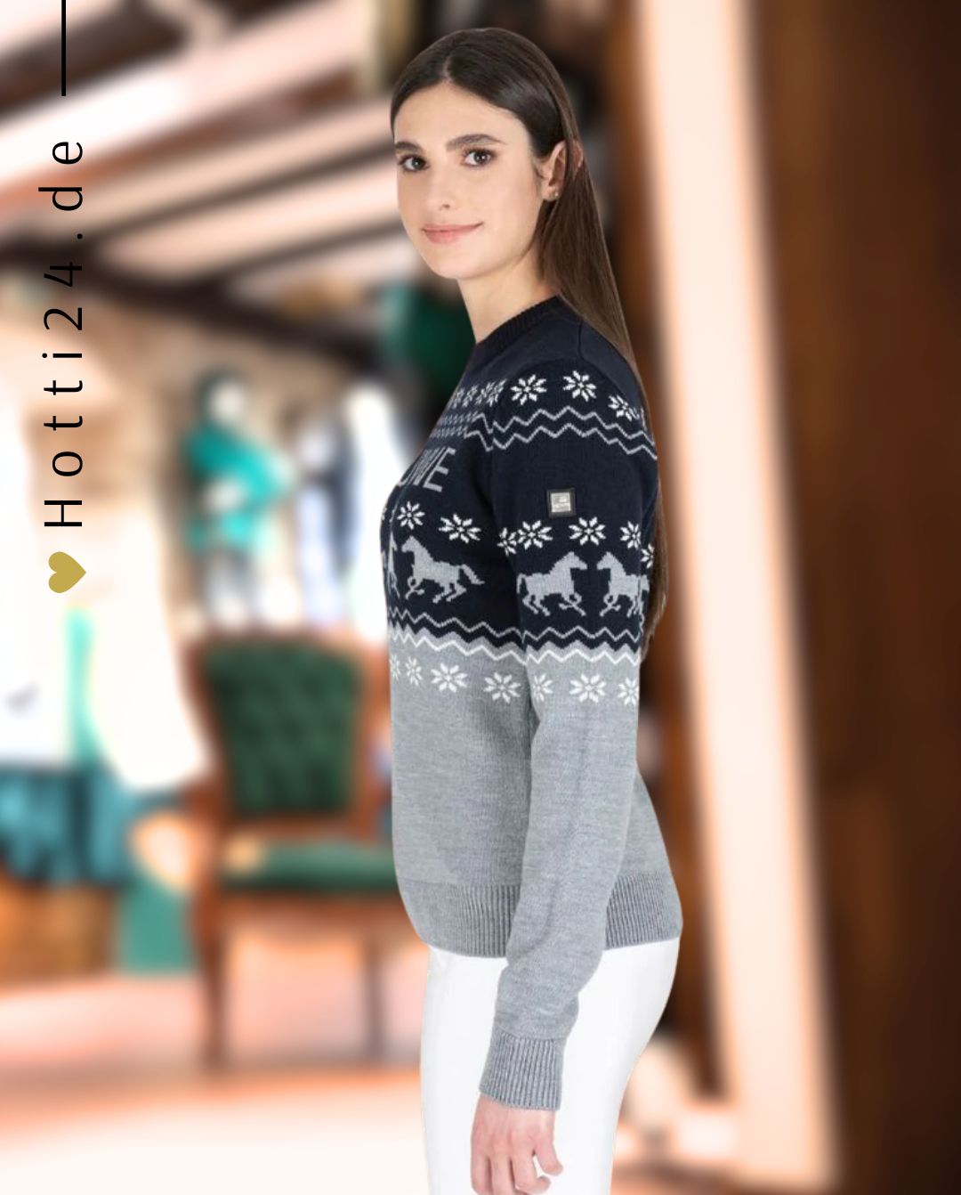 EQUILINE »Pullover Nitan Navy