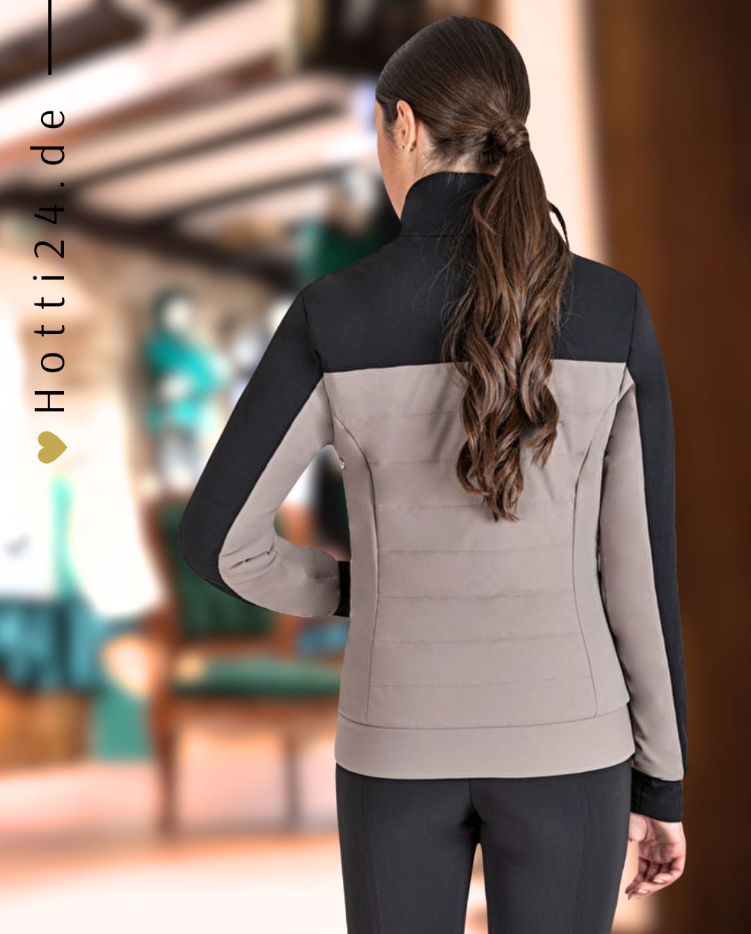 EQUILINE »Softshelljacke Nabel Deep Sand