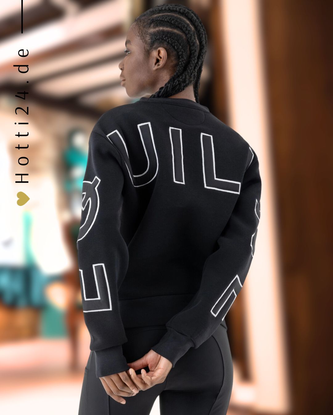EQUILINE »Sweatshirt Cenel Black
