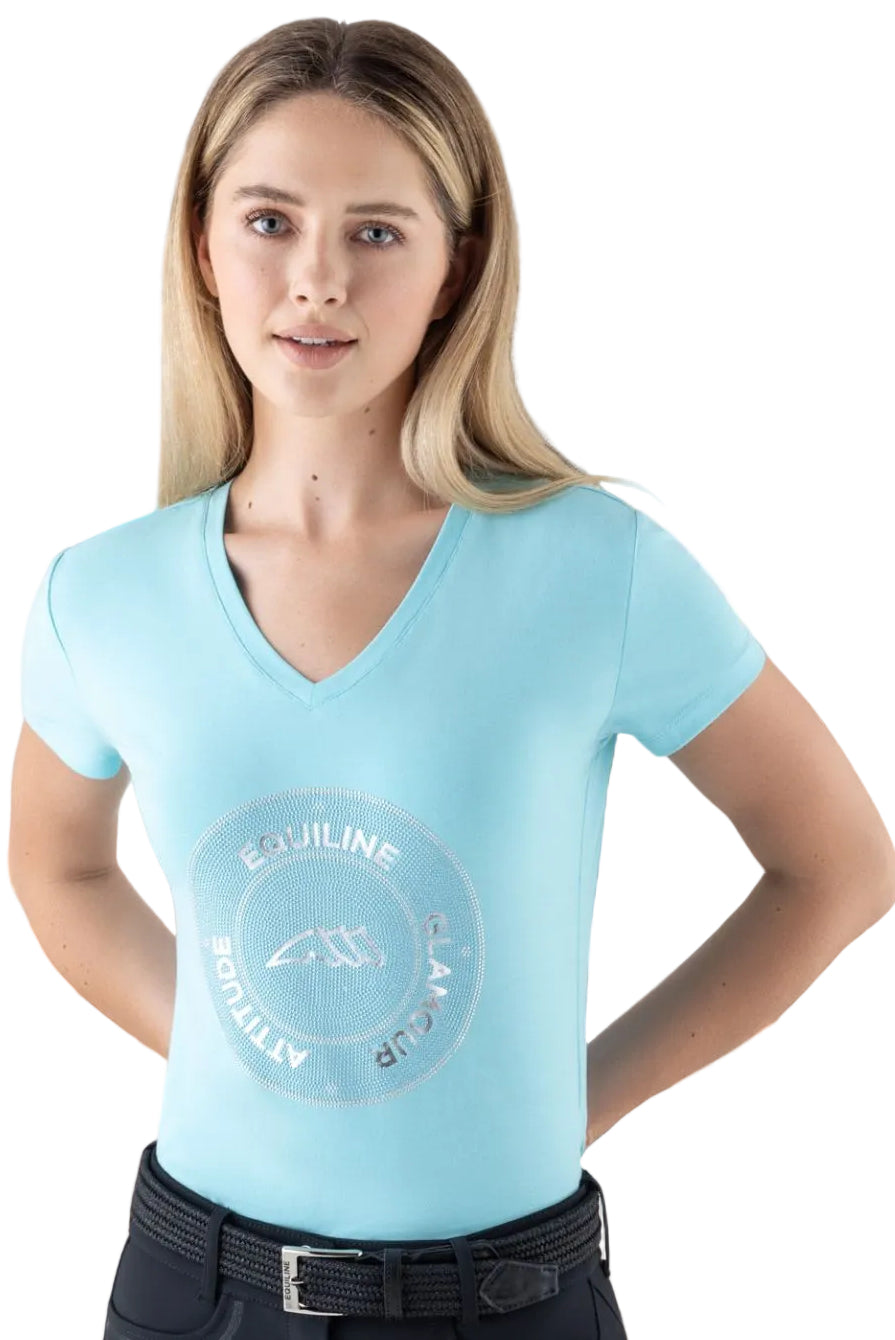 Equiline T-Shirt Gaetag Tibetan Stone