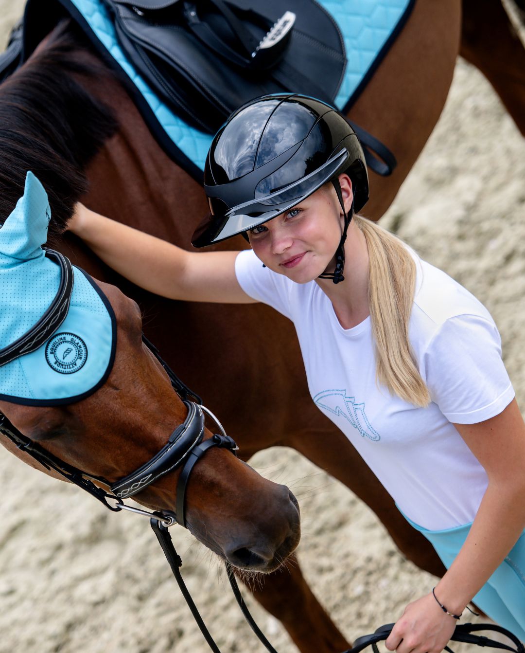 EQUILINE »T-Shirt Gosbig White
