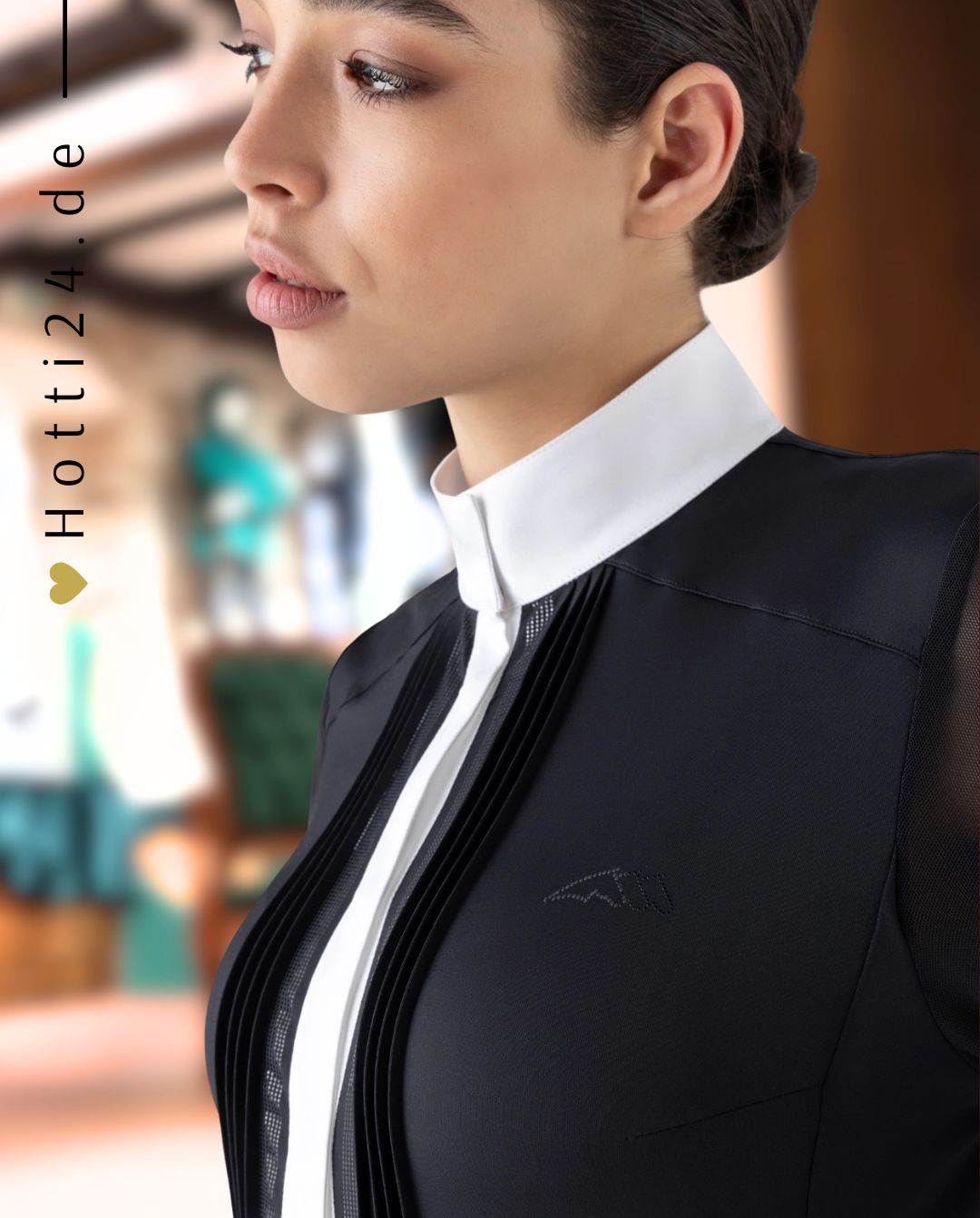 EQUILINE »Turniershirt Giosteg Black