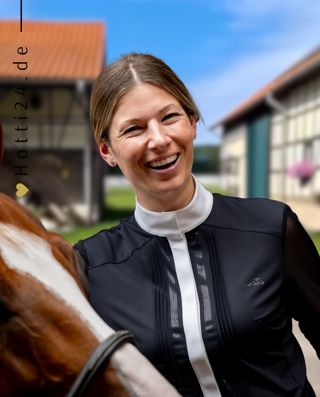 EQUILINE »Turniershirt Giosteg Black