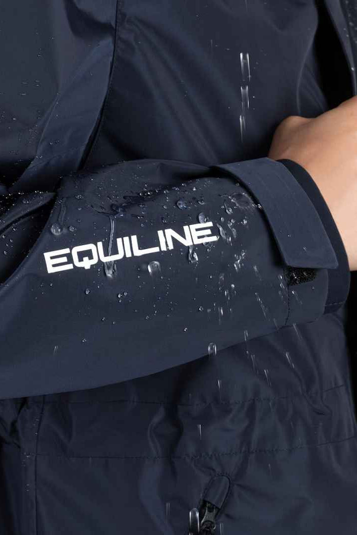 equiline unisex regenjacke rawek ec018pq10103-002 blau