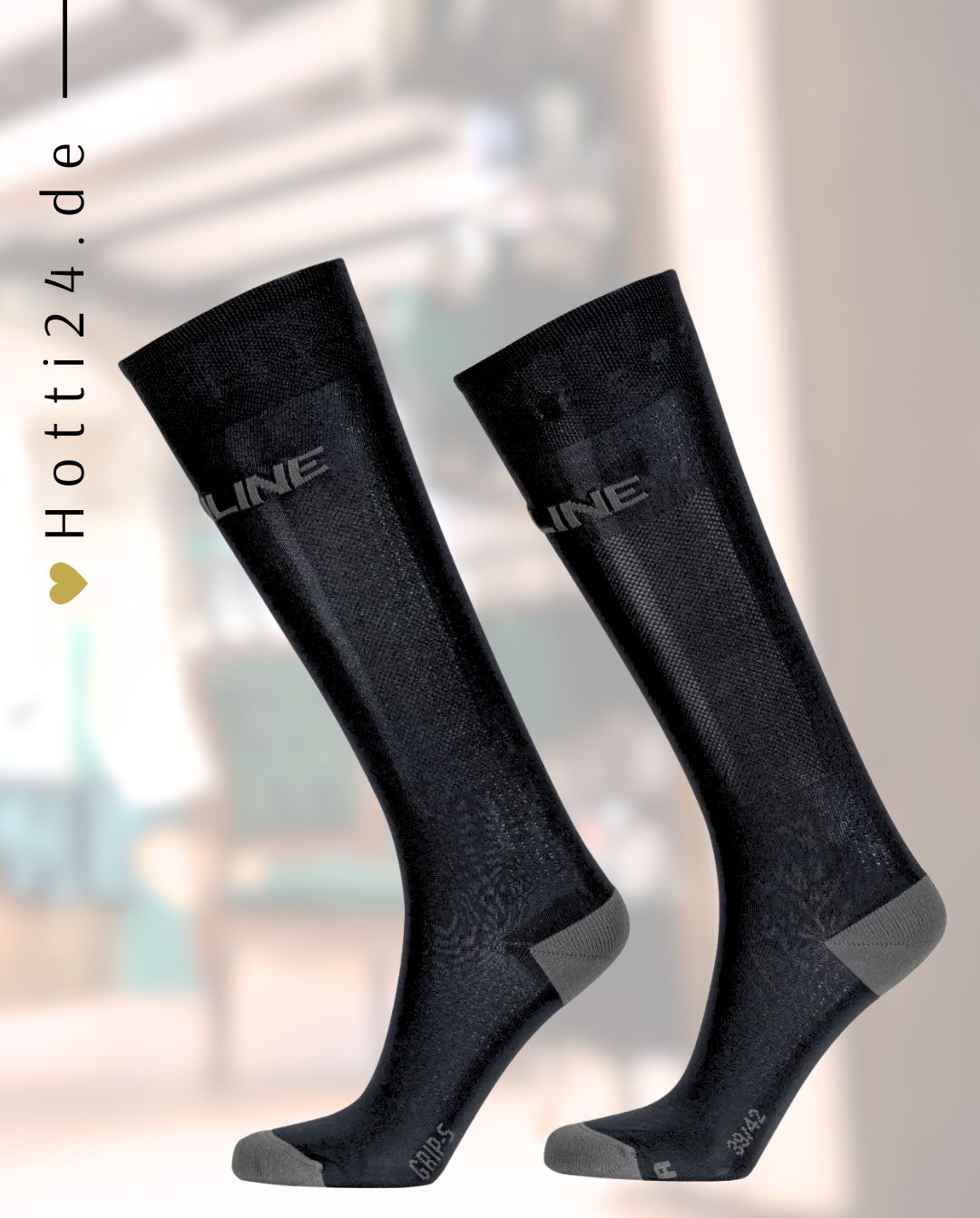 EQUILINE »Reitsocken Cairoc Black