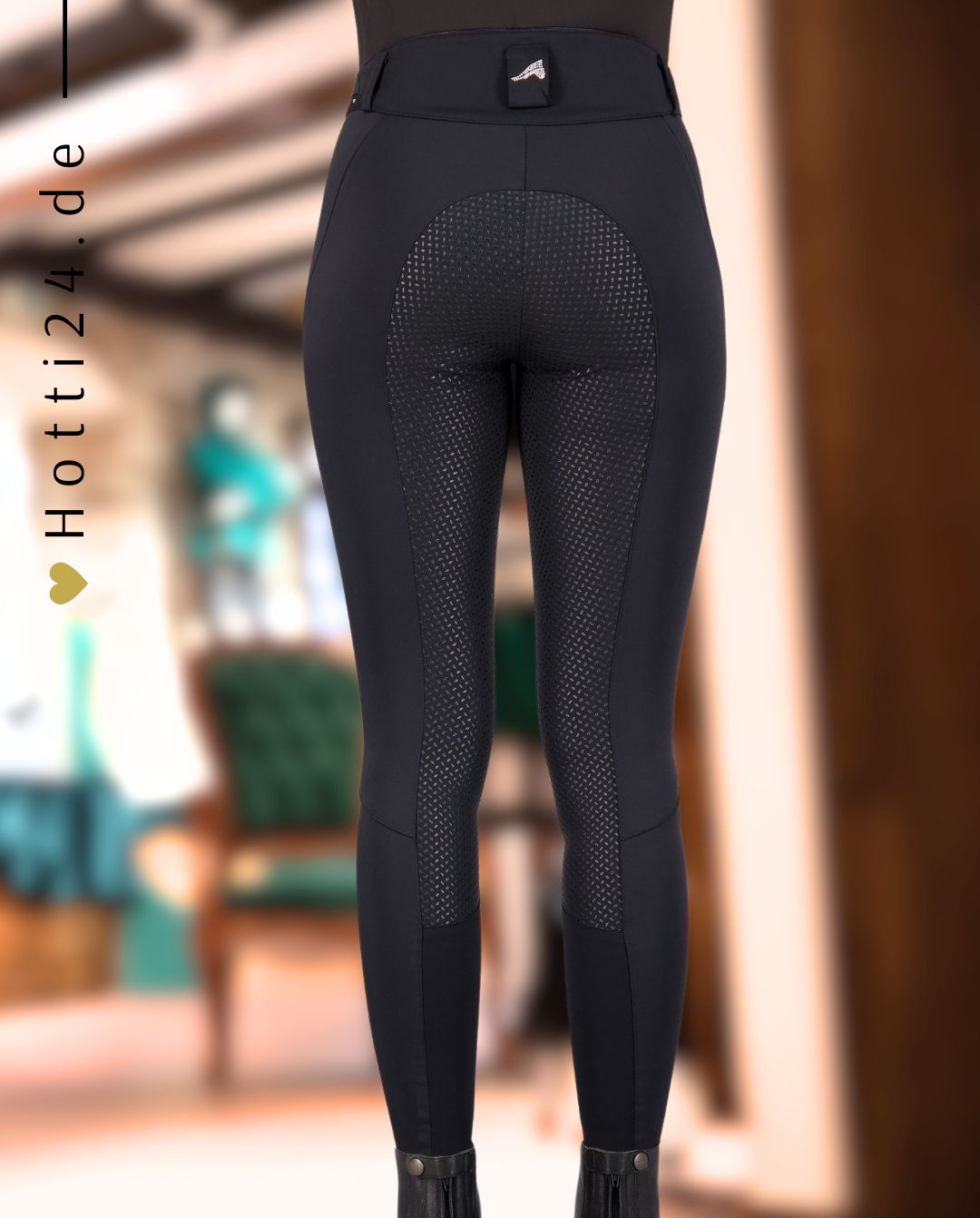 EURO STAR »Reithose ESEquitation Queen FullGrip Black