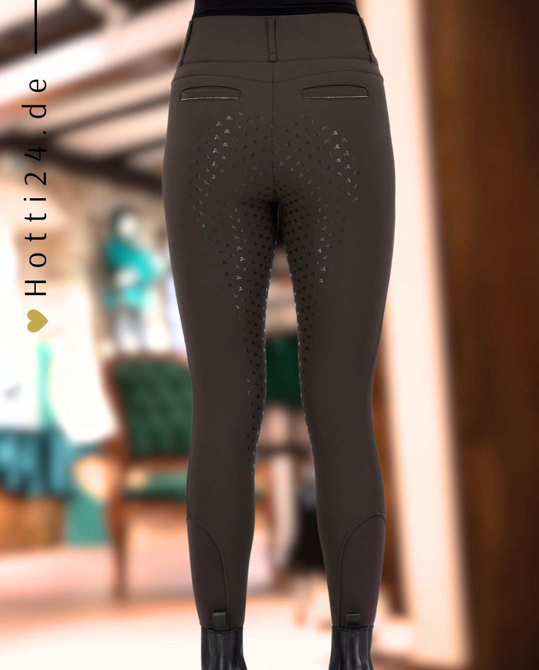 EURO STAR »Reithose ESAmara FullGrip Mocca