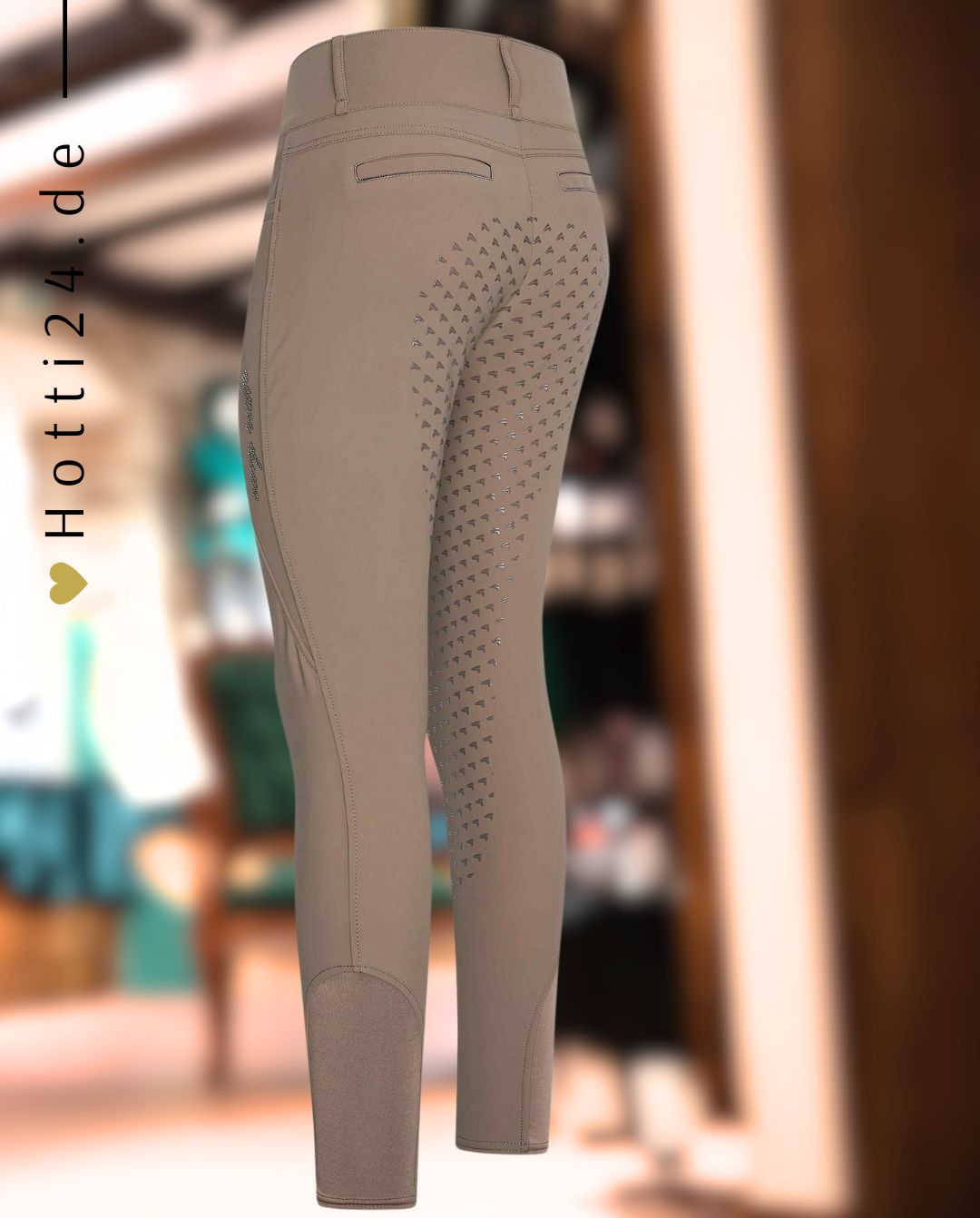 EURO STAR »Reithose ESAmara FullGrip Taupe