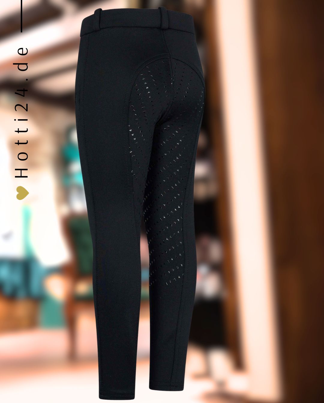 EURO STAR »Kinder Reithose ESJoy FullGrip Black