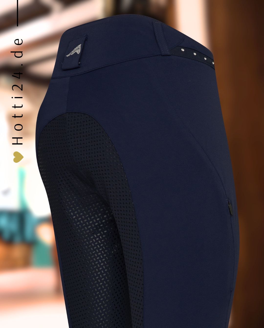 EURO STAR »Reithose ESEquitation Queen FullGrip Evening Blue