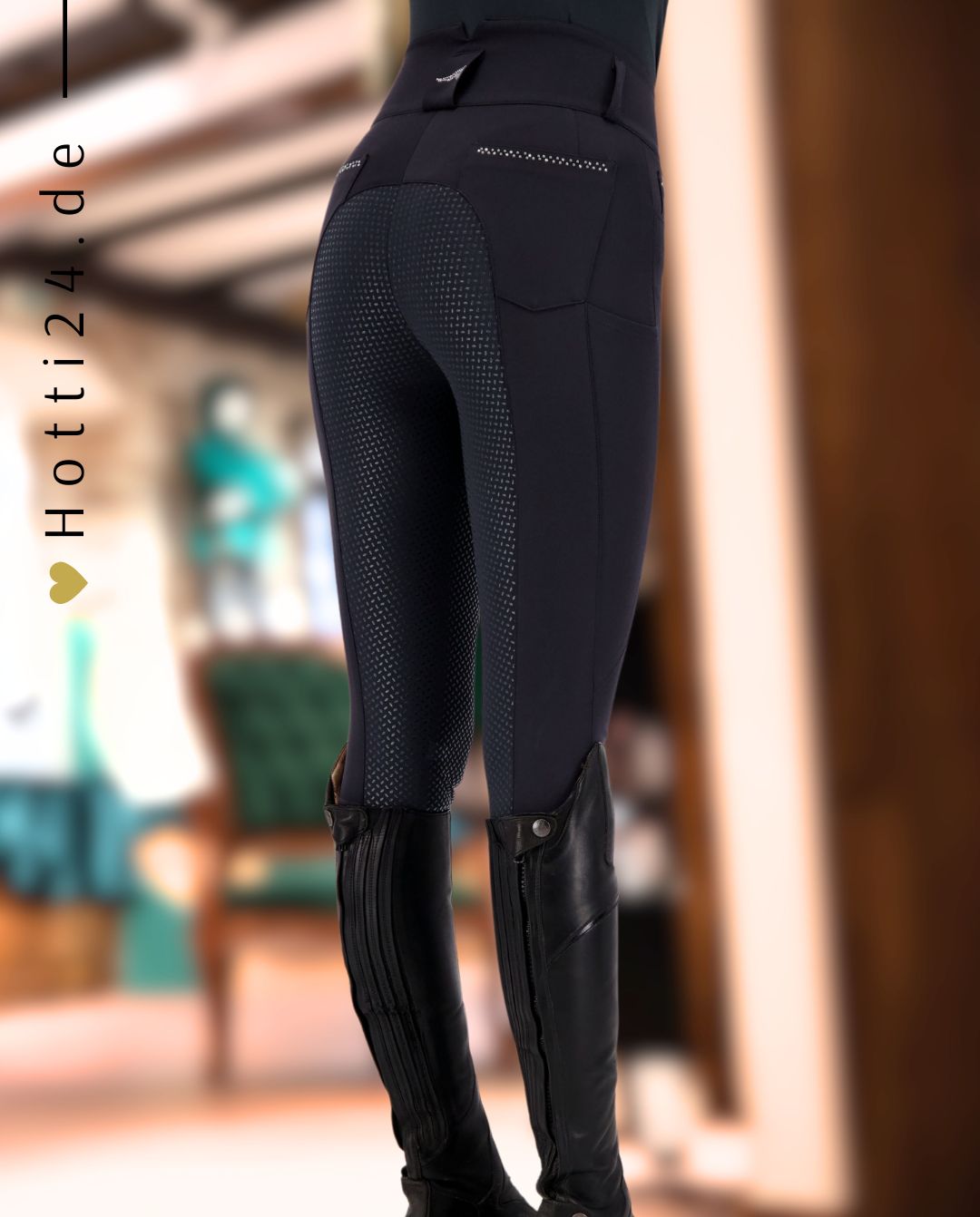 EURO STAR »Reithose ESAmare FullGrip Night