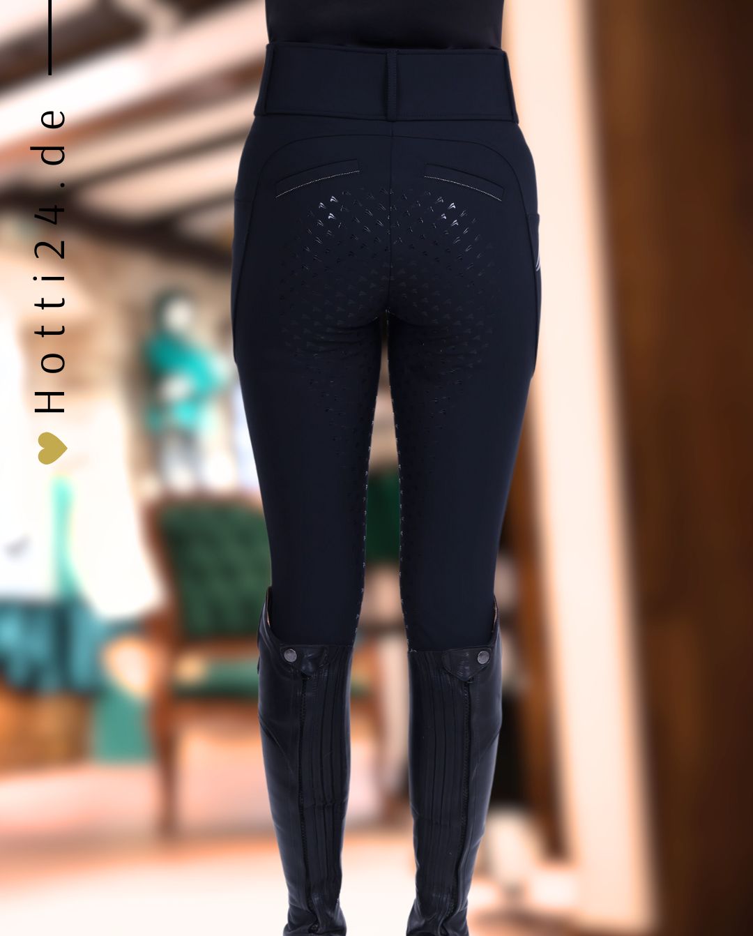 EURO STAR »Reitleggings ESMaxima FullGrip Black