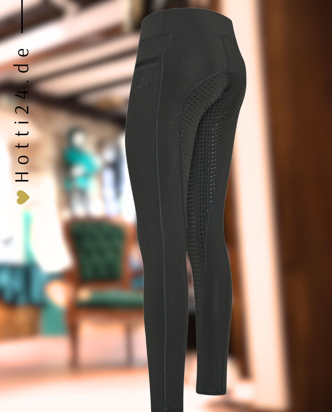 EURO STAR »Reitleggings ESLana FullGrip Black