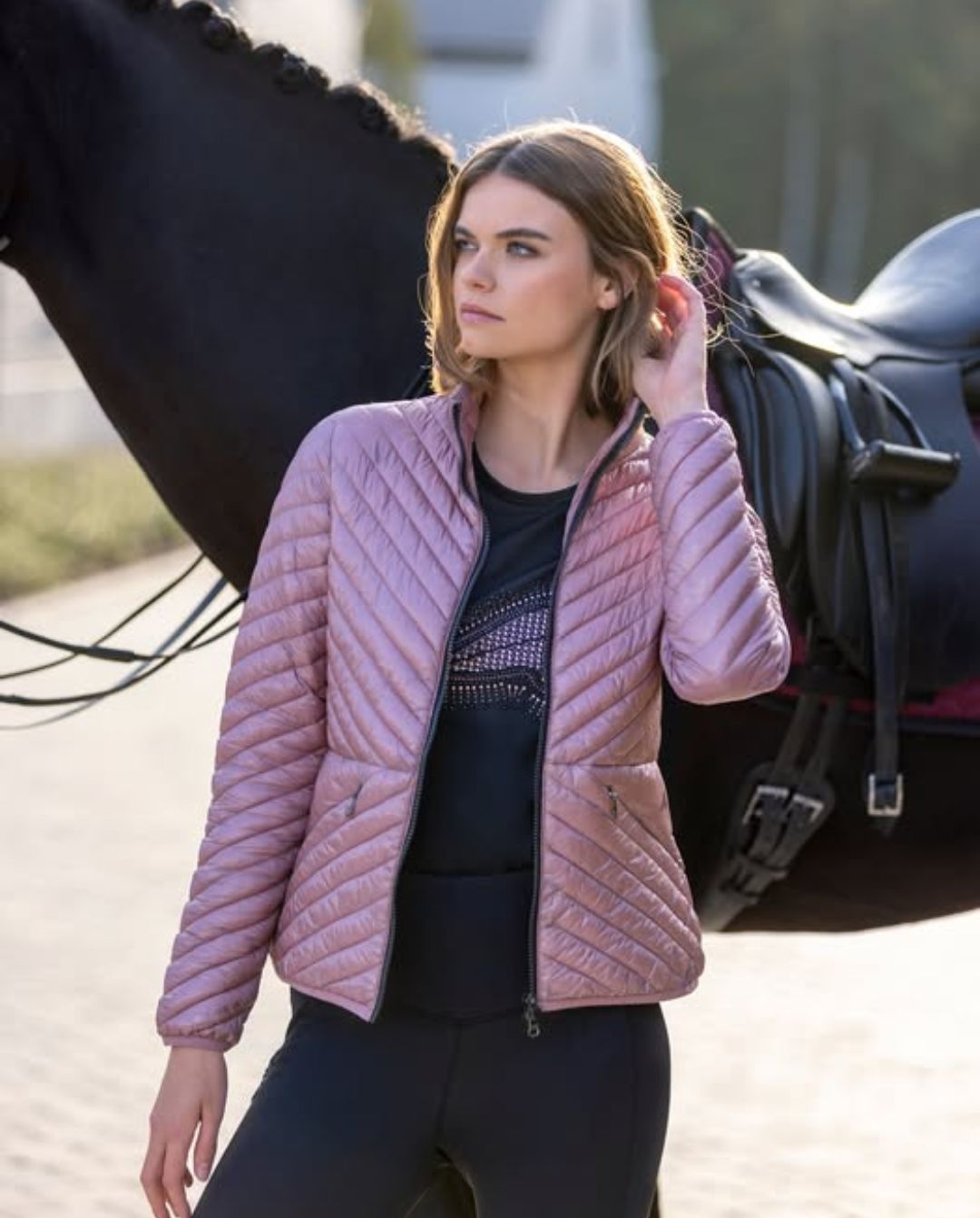 Euro Star »Training Jacket ESAllegra Dark Berry