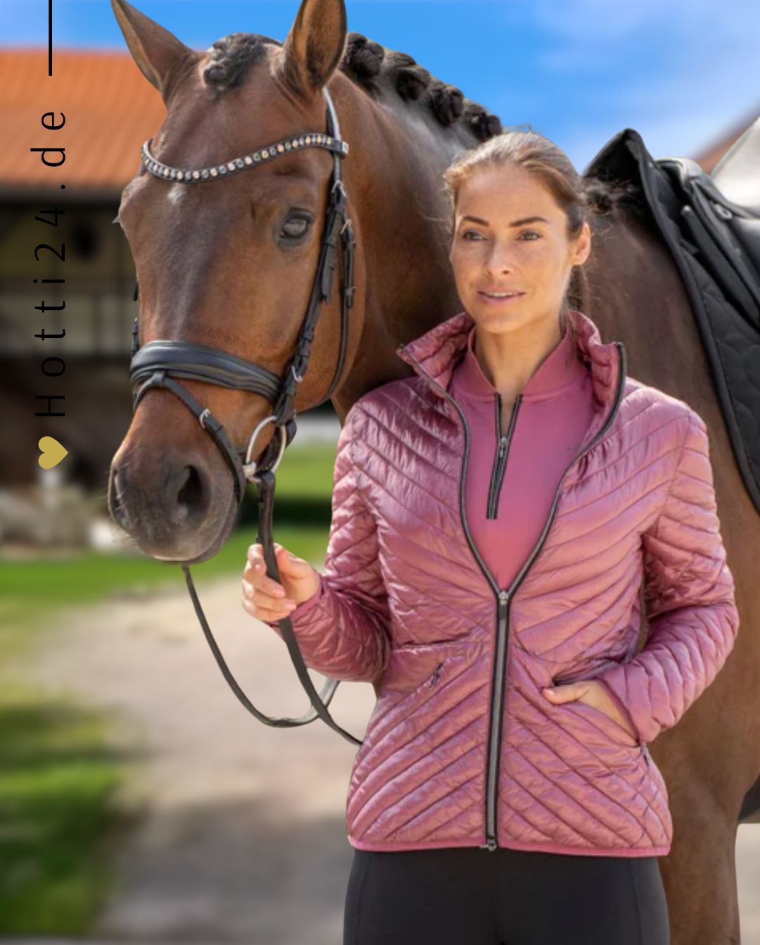 EURO STAR »Trainingsjacke ESAllegra Dark Berry