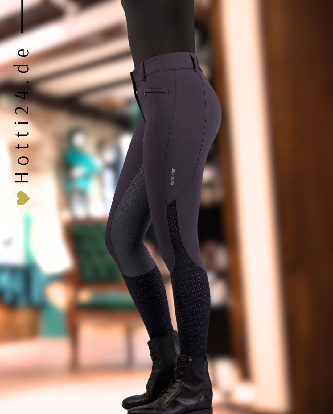 EURO STAR »Reithose ESAirflow FullGrip Periscope