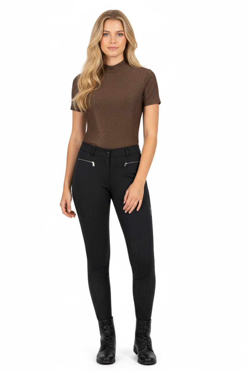 Euro Star »Riding Breeches ESAirflow FullGrip Black