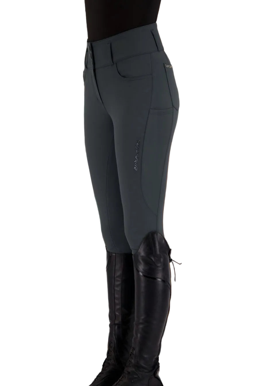 EURO STAR »Reithose ESAmare FullGrip Dark Castor