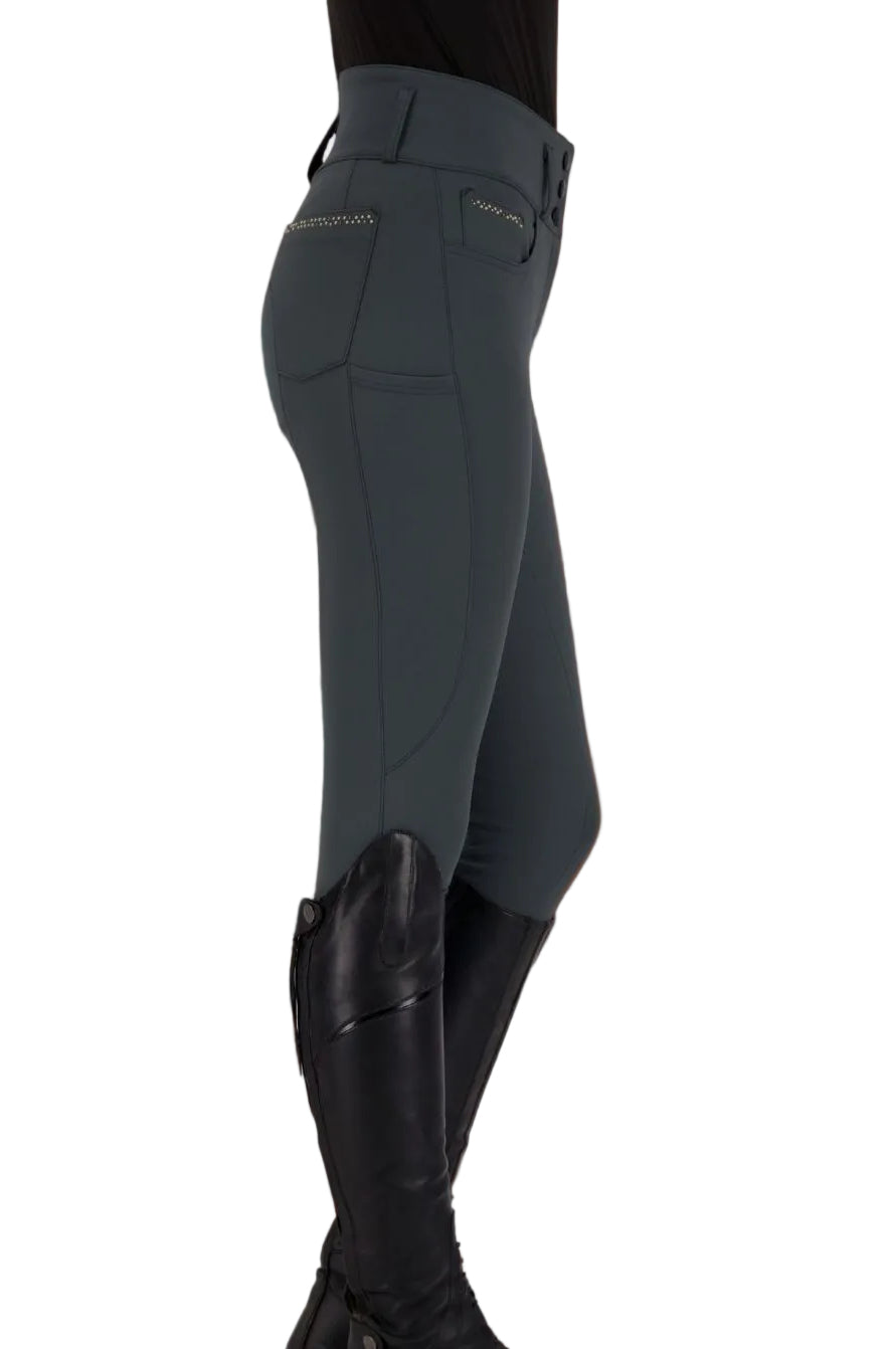 EURO STAR »Reithose ESAmare FullGrip Dark Castor