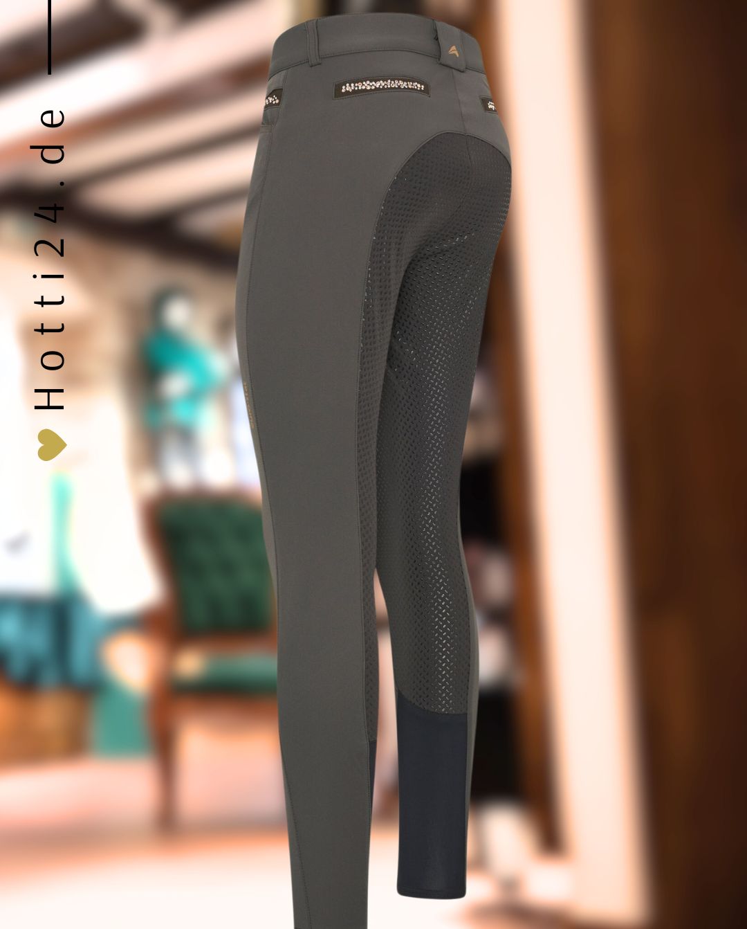 EURO STAR »Reithose ESArista Diamond FullGrip Mocca