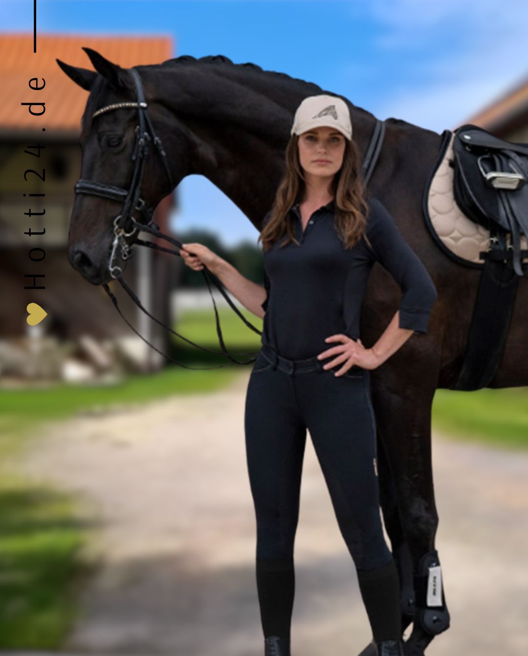 Euro Star »Riding Breeches ESArista Diamond FullGrip Black
