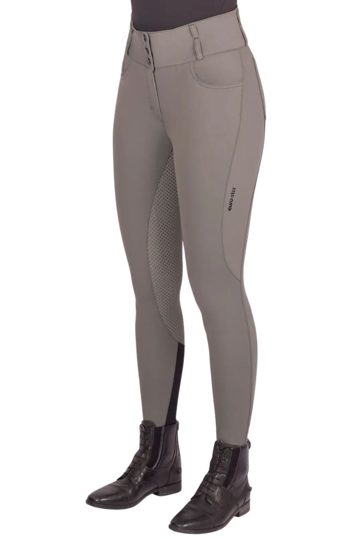 Euro Star »Riding Breeches ESIndigo Glam FullGrip Castor Grey