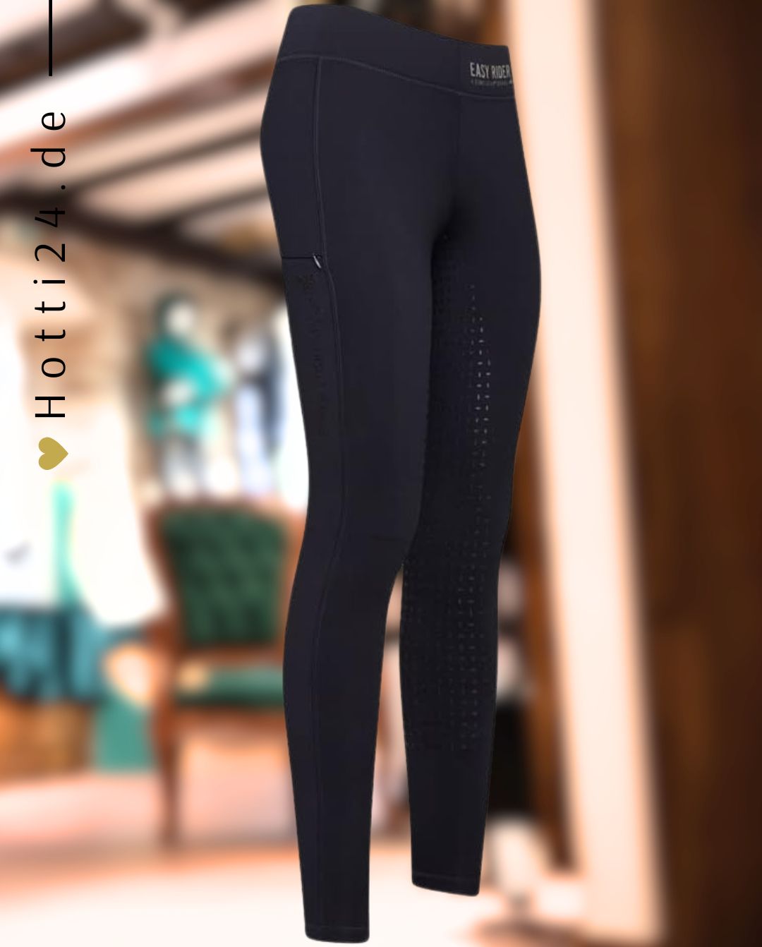 EURO STAR »Reitleggings ESLana FullGrip Black