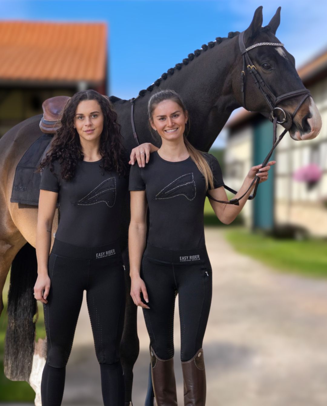 EURO STAR »Reitleggings ESLana FullGrip Black