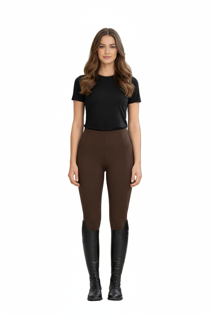 Euro Star »Riding Leggings ESLivia FullGrip Umbra