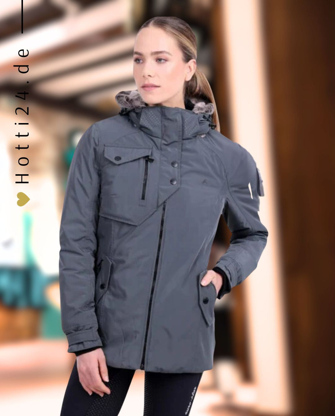 Euro Star »Winterparka ESLajana Castor Grey