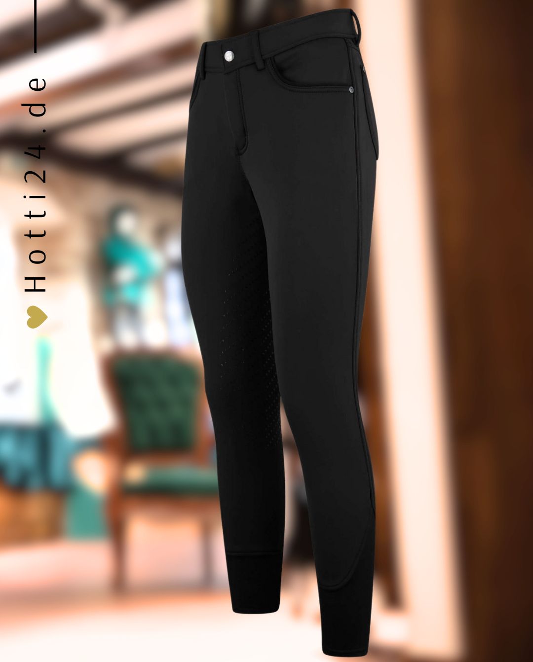 EURO STAR »Reithose ERLa Xantippe FullGrip Black