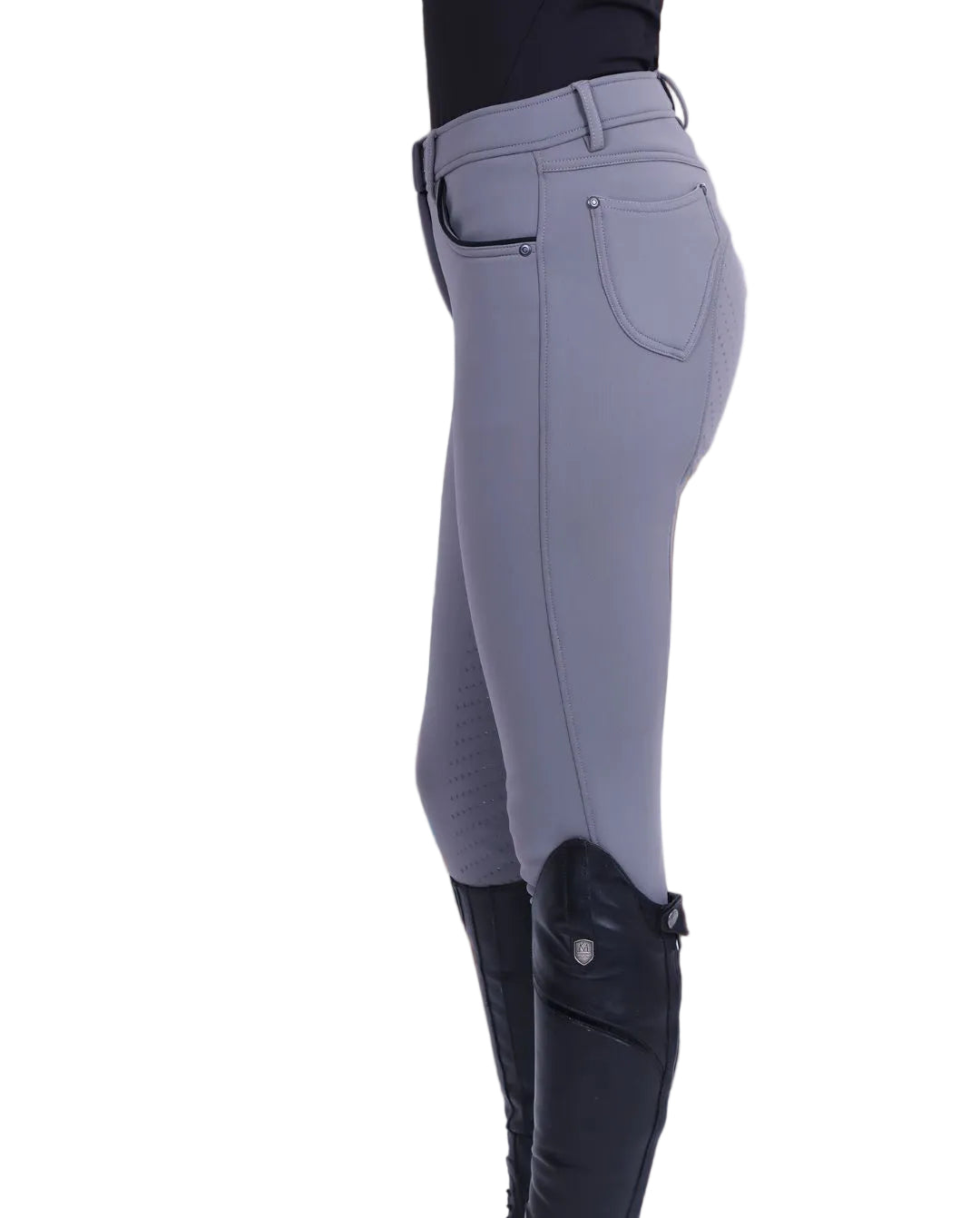 EURO STAR »Reithose ERLa Xantippe FullGrip Castor Grey