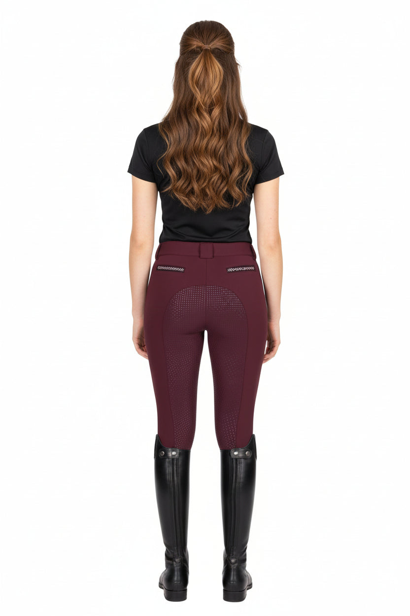 Euro Star »Reithose ESArista Diamond FullGrip Zinfadel