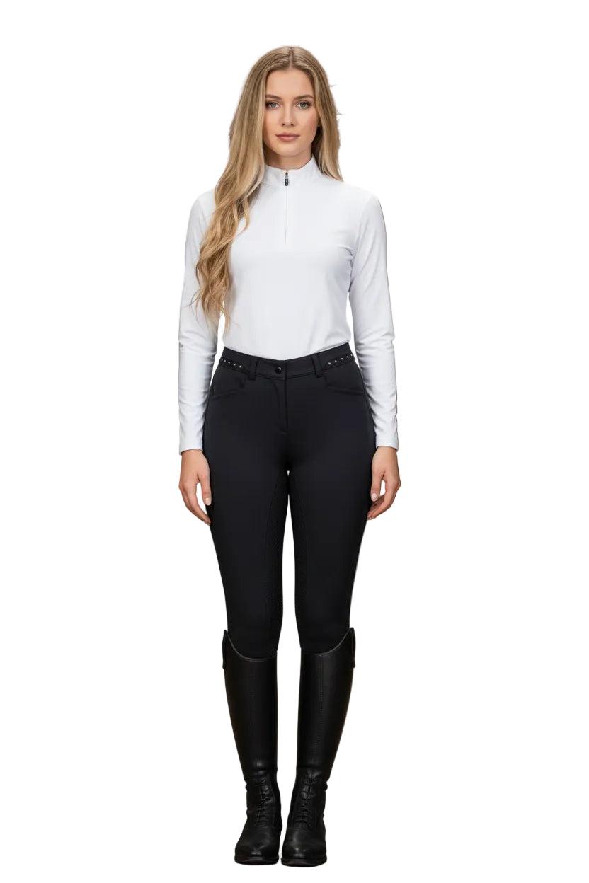 Euro Star »Reithose ESEquitation Queen FullGrip Black