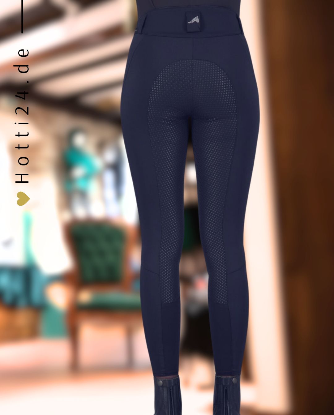 EURO STAR »Reithose ESEquitation Queen FullGrip Navy