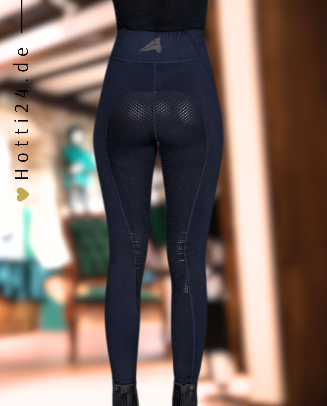 EURO STAR »Reitleggings ESLivia FullGrip Navy