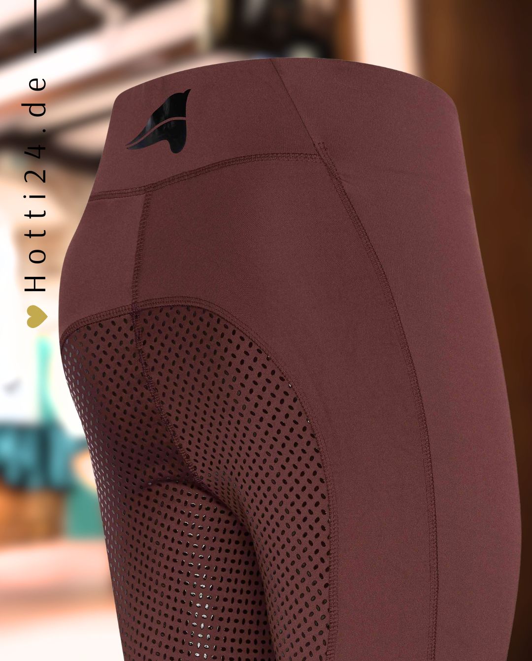 EURO STAR »Reitleggings ESLivia FullGrip Plum