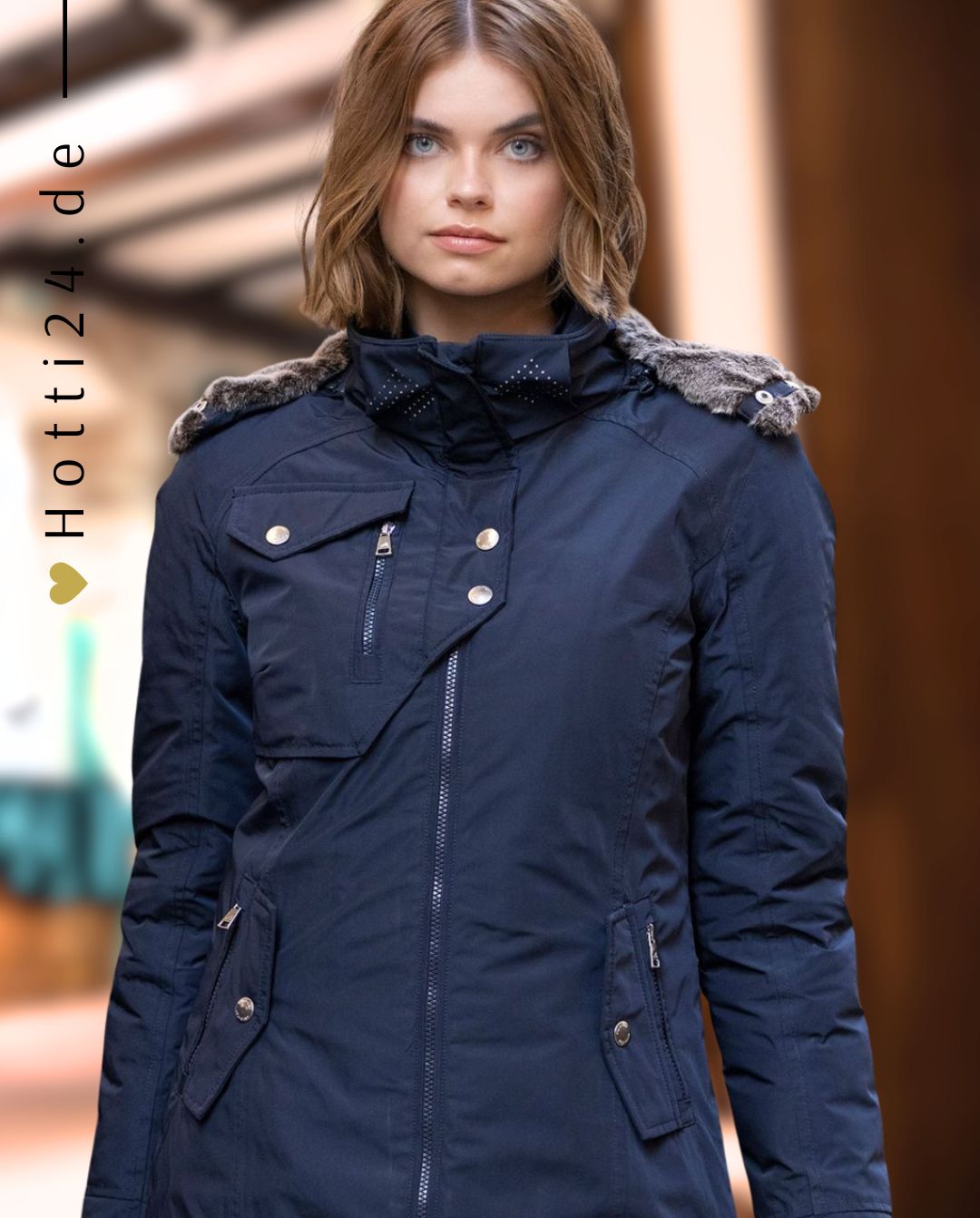 EURO STAR »Winterparka ESLajana Navy