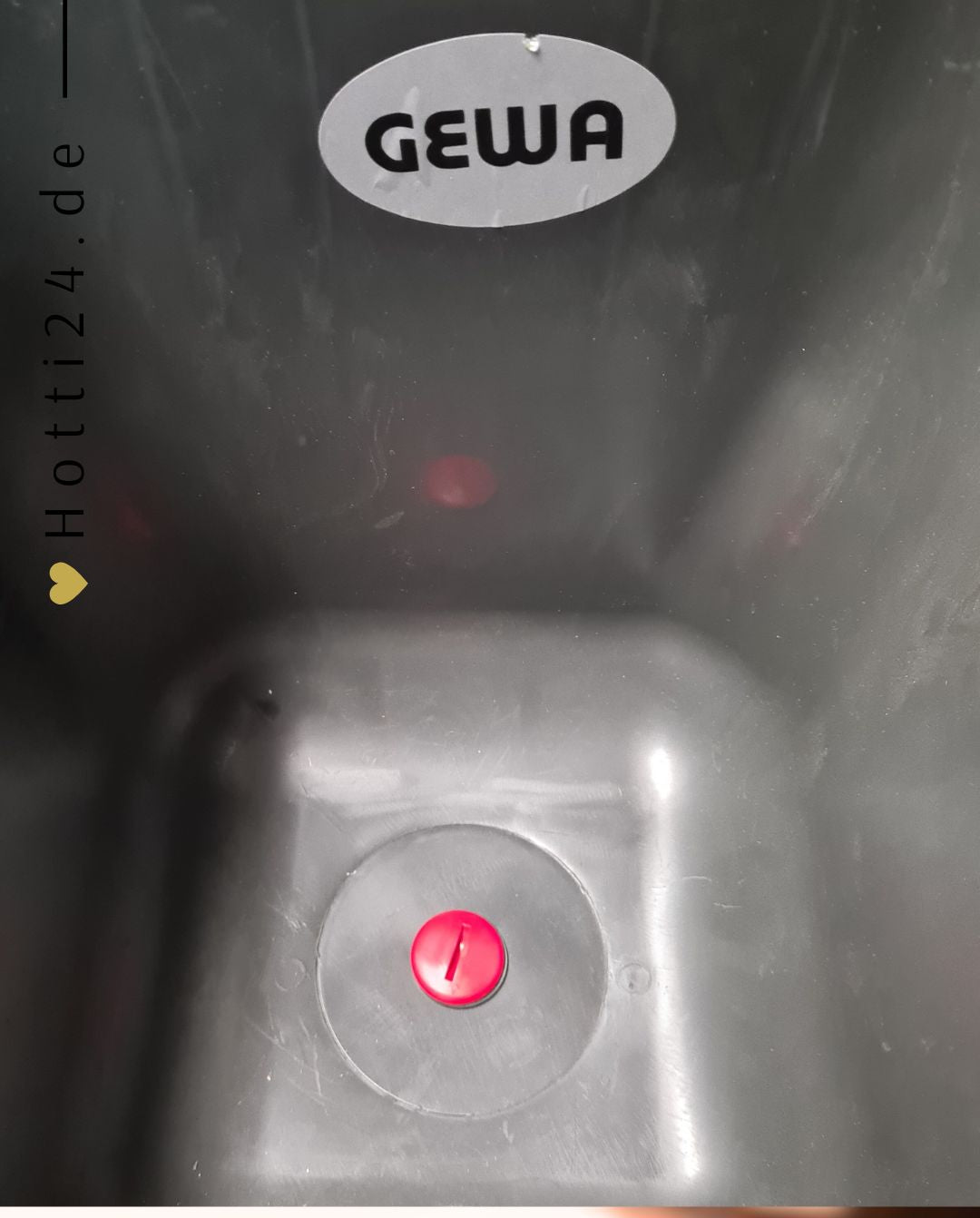 GEWA »Multipurpose Tub incl. Hole & Drain Plug 11 Liters