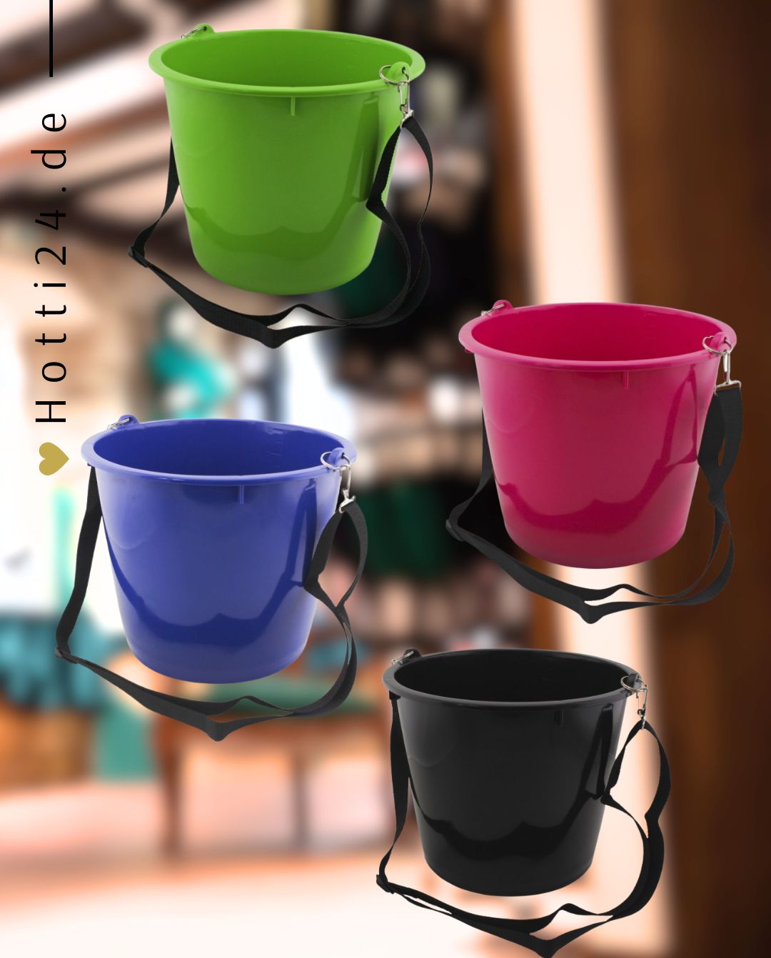 GEWA »Bucket feed bucket for hanging 12 liters