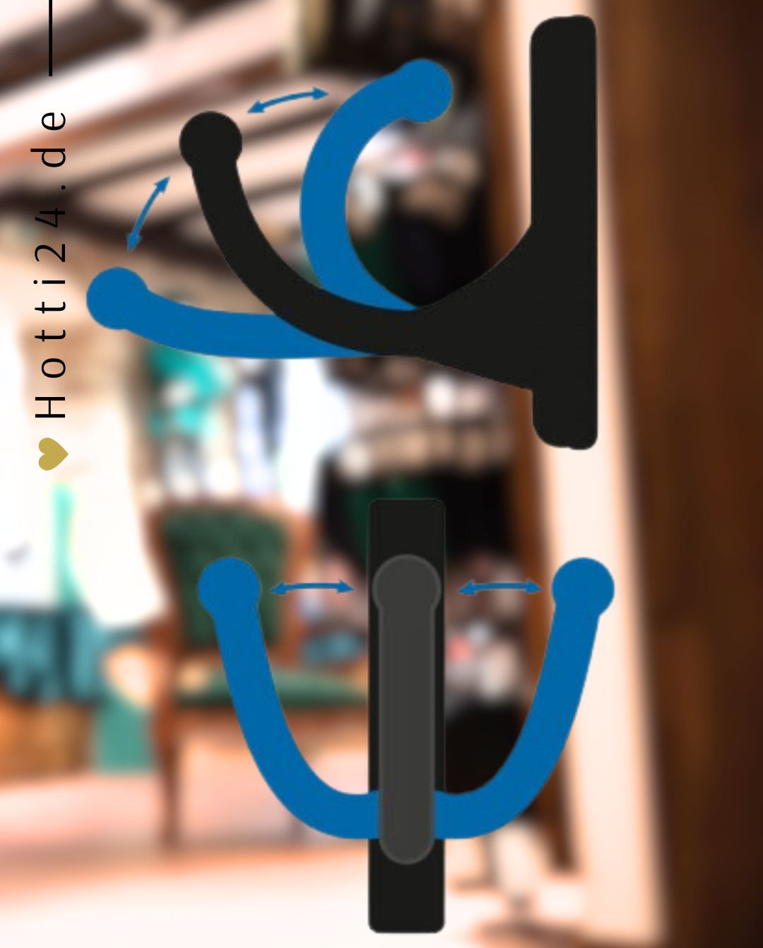 GEWA "Flexi Hook Halter & Bridle Holder