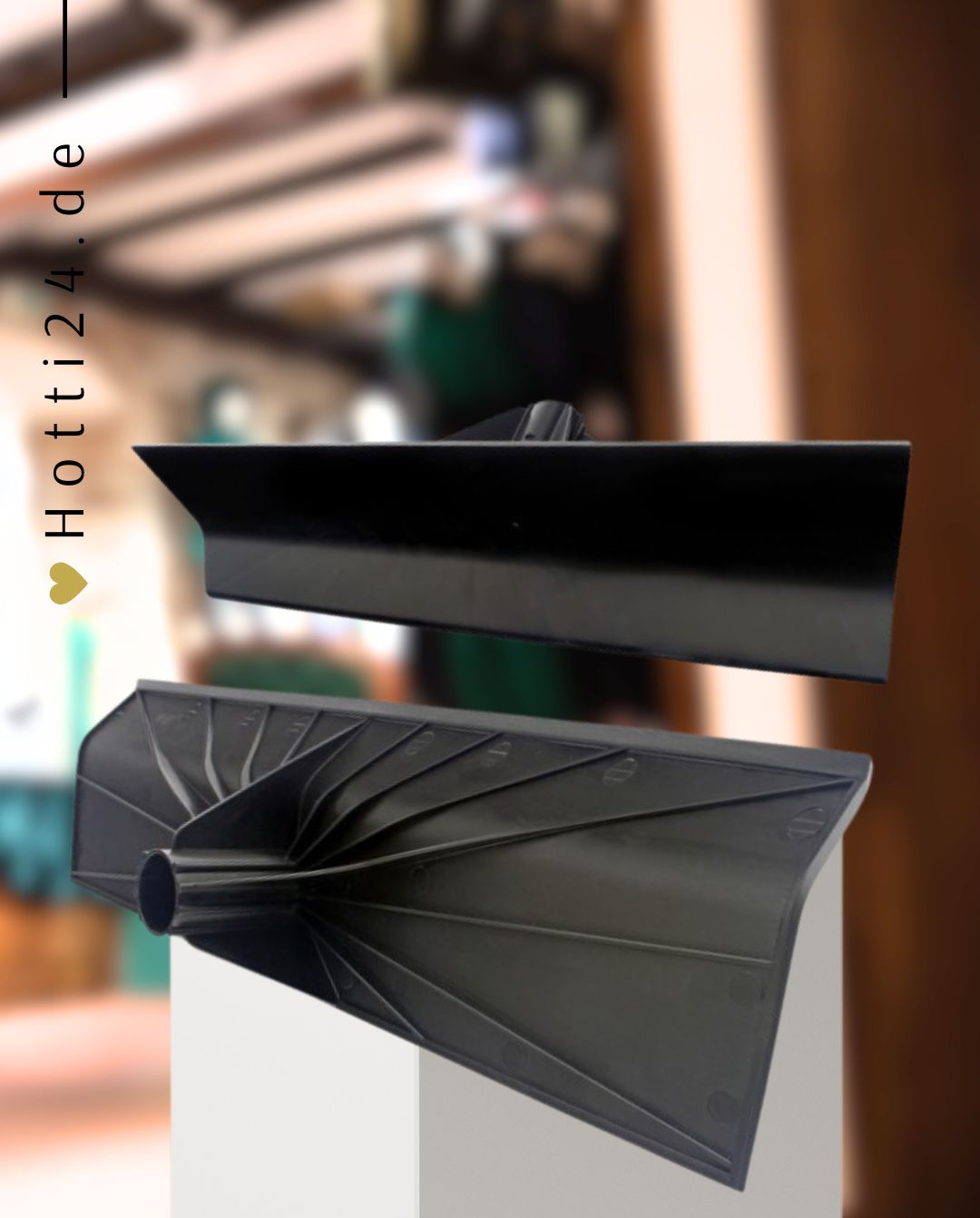 GEWA »Kotschaber mit Spritzschutz