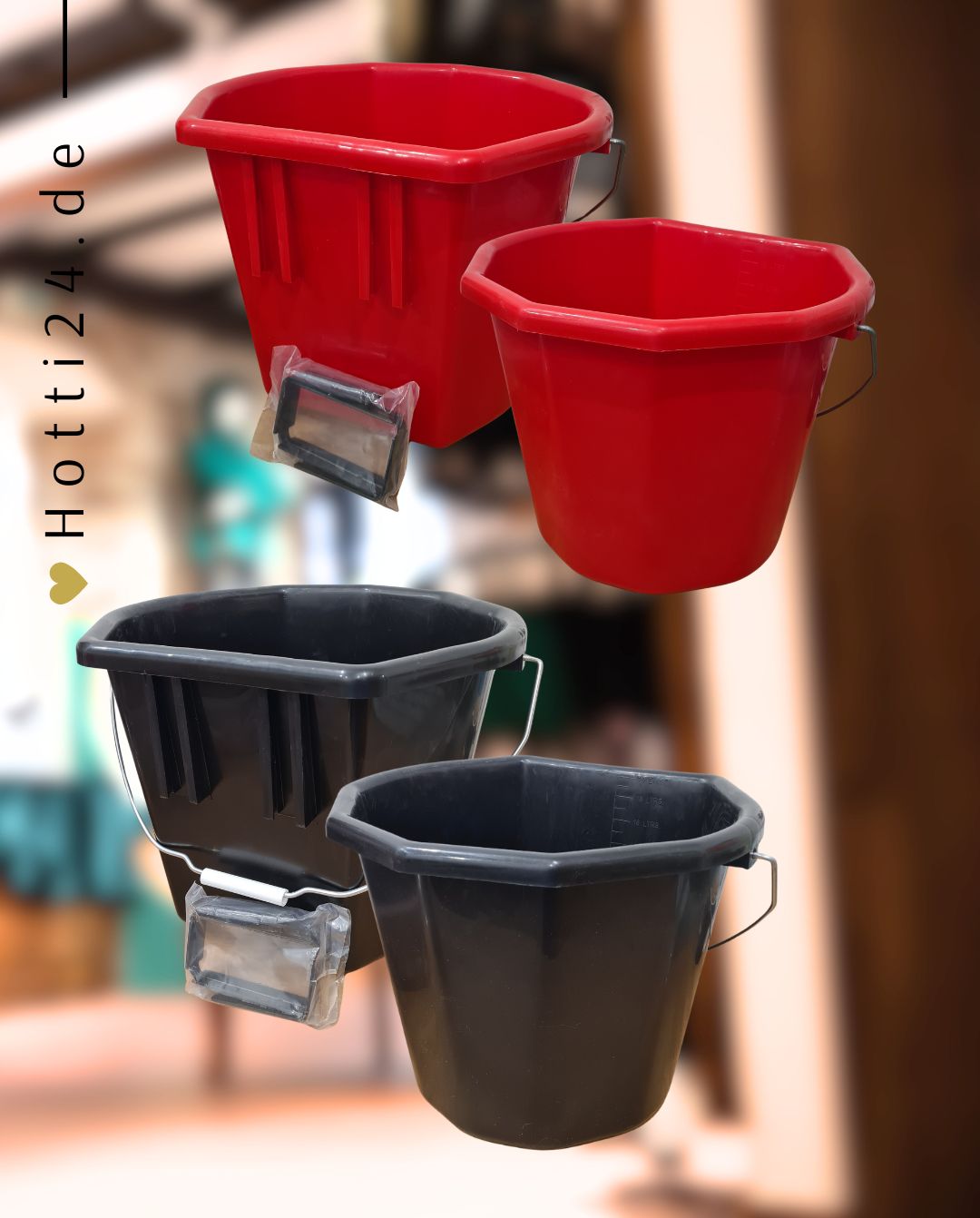 GEWA »Turniertrog mit Metallhaken 20 Liter