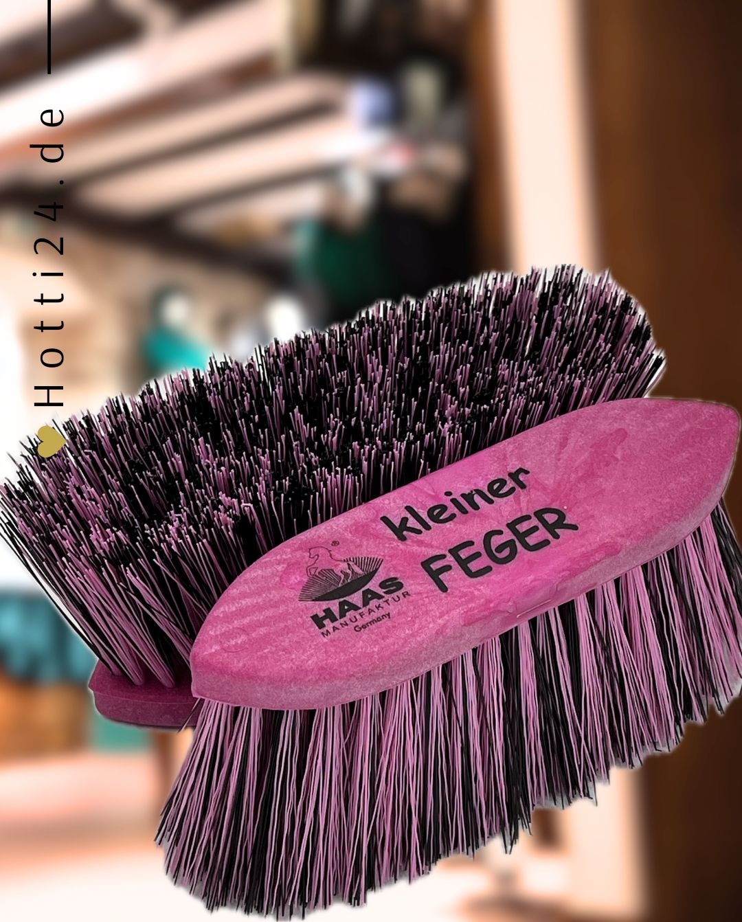 HAAS »Mähnenbürste kleiner Feger