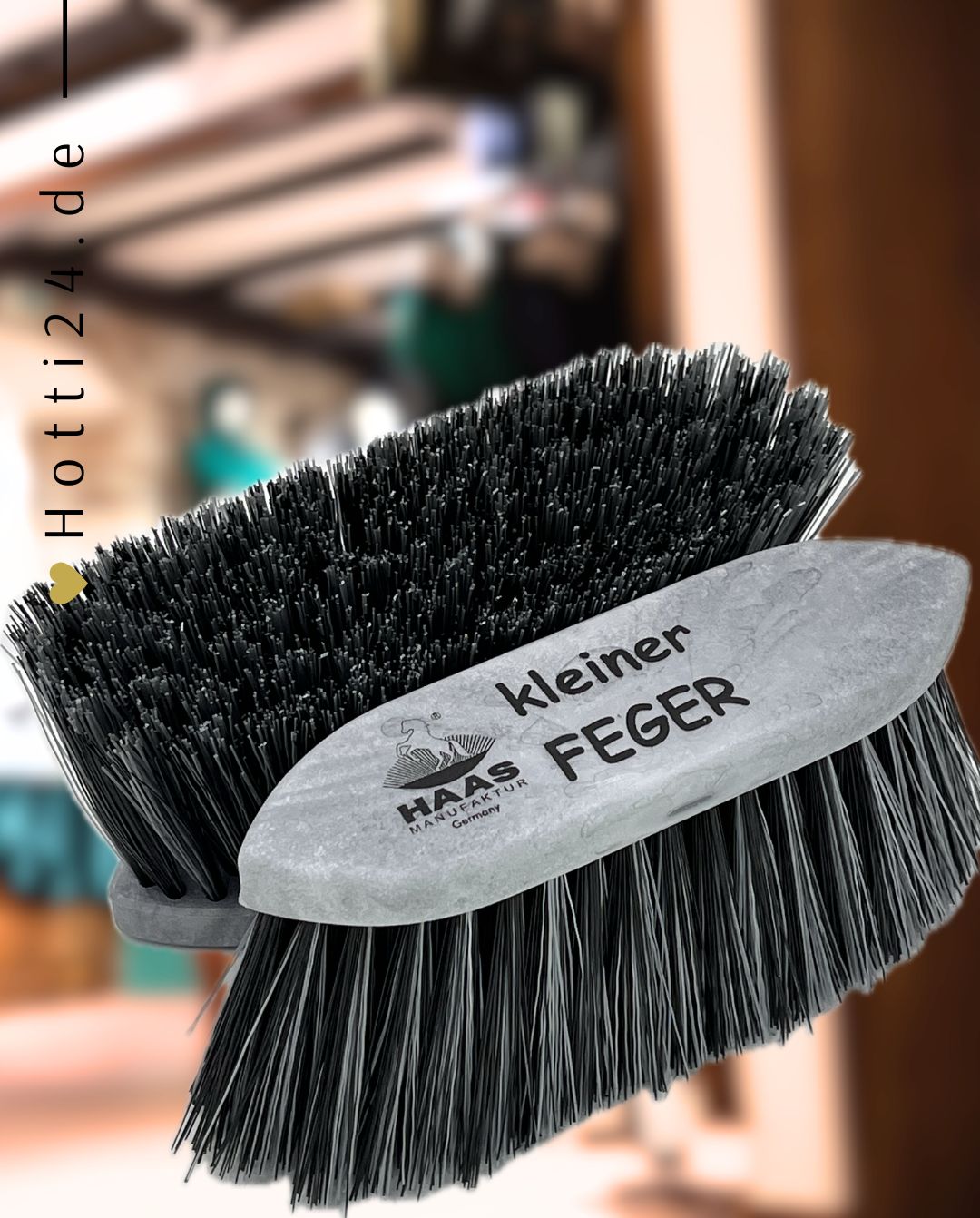 HAAS »Mähnenbürste kleiner Feger