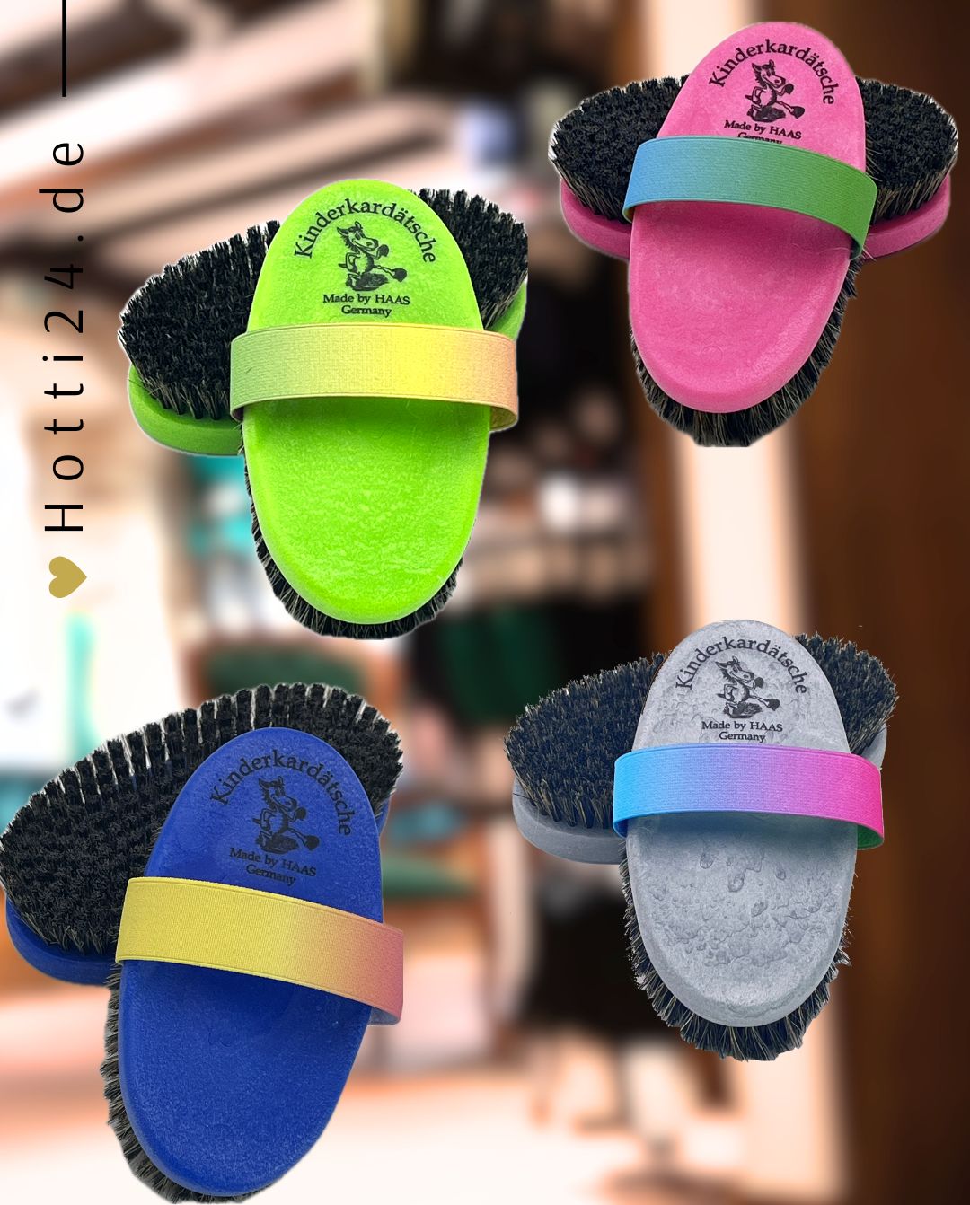 HAAS »Mini Kardätsche Regenbogen