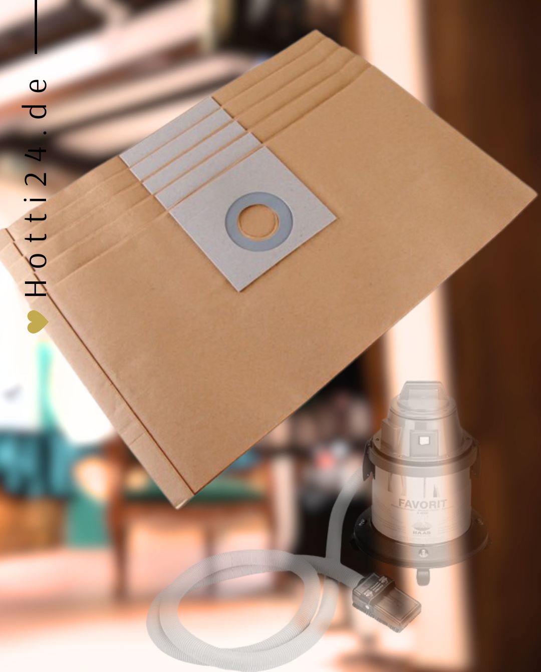 HAAS »Horse Vacuum Cleaner Filter Bags S6000