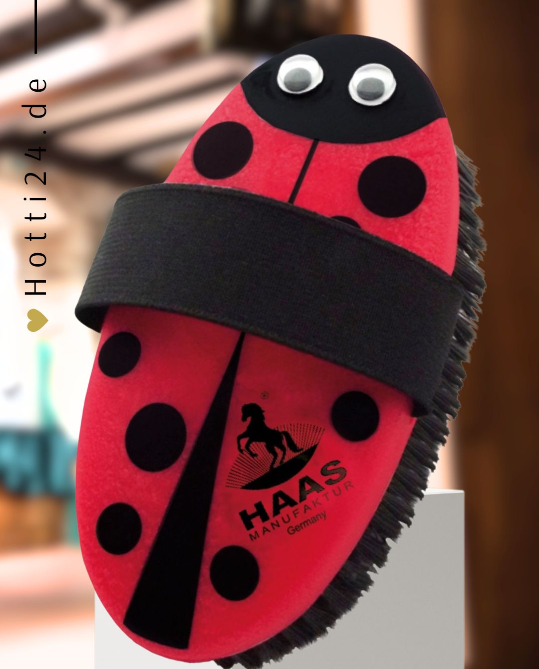 HAAS »Mini Glanzbürste Mariechen