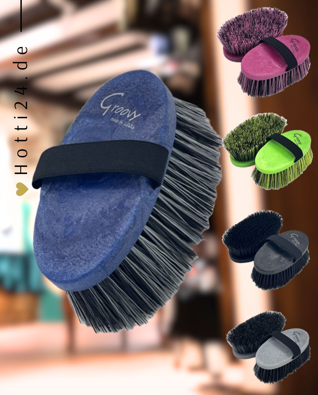HAAS »Groovy Mini Dandy Brush