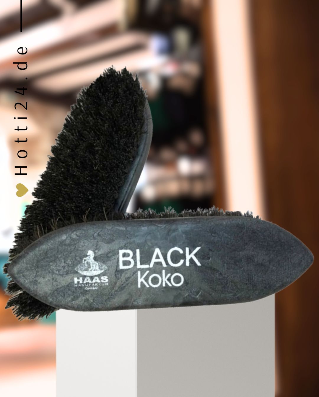 HAAS Mane Brush Black Koko